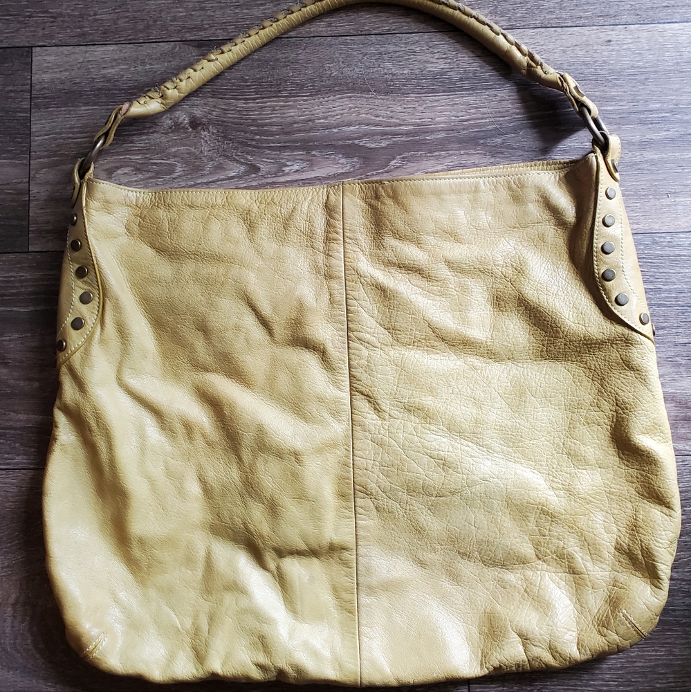 Sundance Leather Hobo Bag. Made in Italy. - Picture 8 of 15
